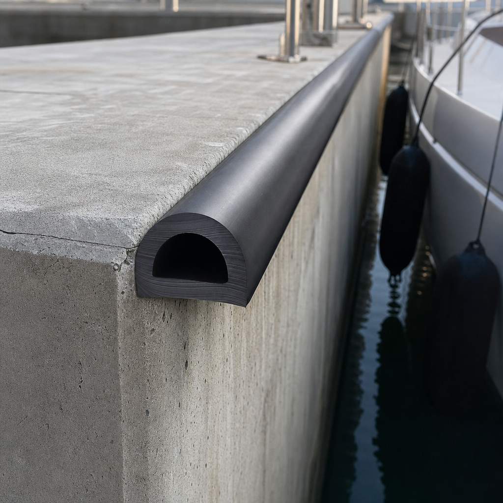 PVC D Fender 32mm x 21mm – Per Metre