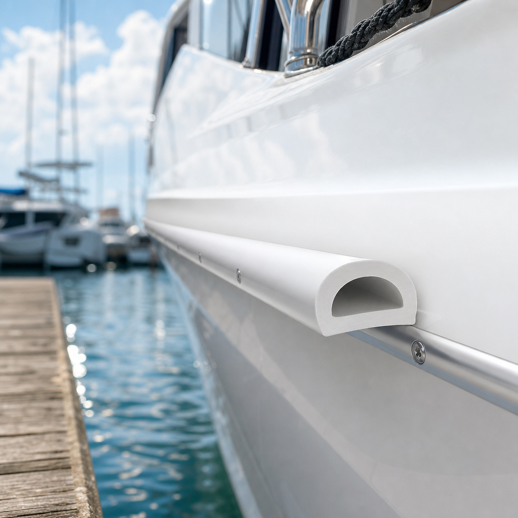 PVC D Fender 32mm x 21mm – Per Metre