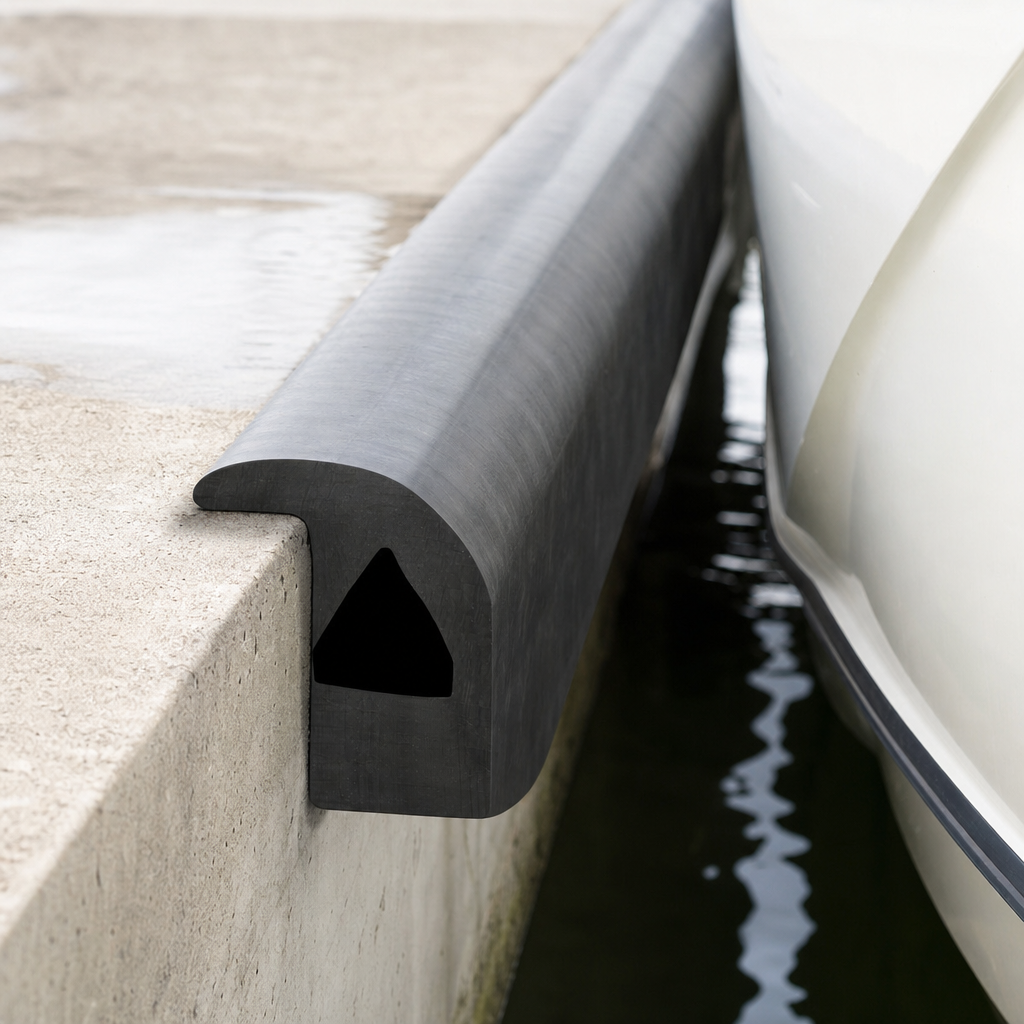 PVC D Fender 114mm x 94mm – Per Metre