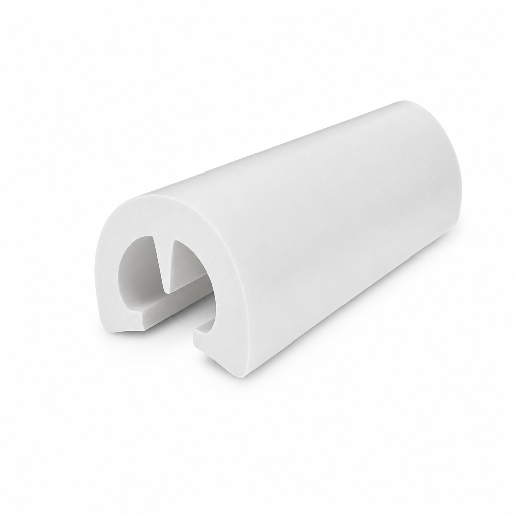 Easy Fit PVC D Fender 53mm x 30mm – 20 Metre Coil