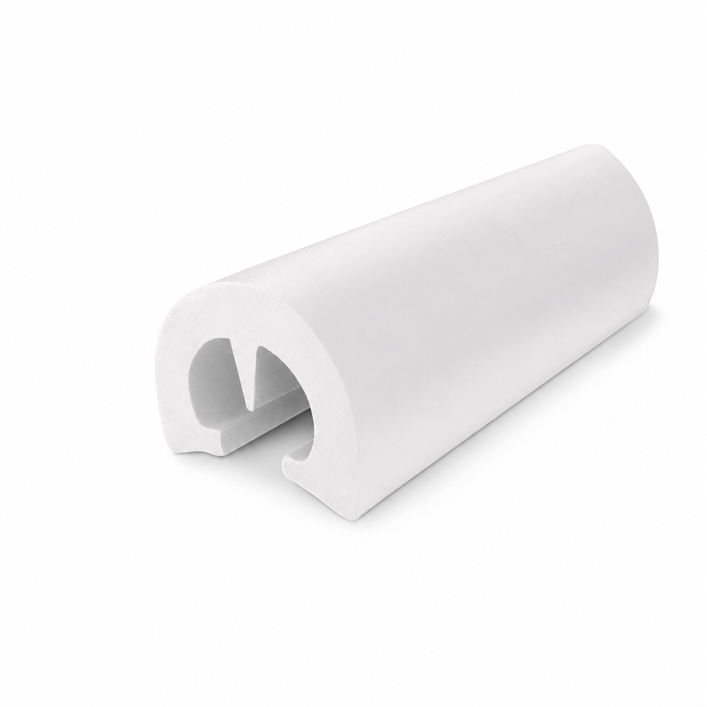Easy Fit PVC D Fender 53mm x 30mm – 30 Metre Coil