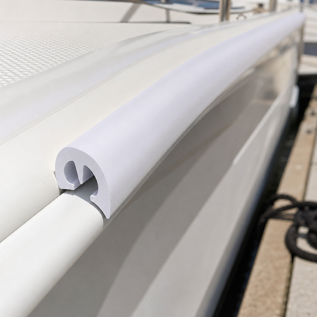 Easy Fit PVC D Fender 65mm x 40mm – 25 Metre Coil