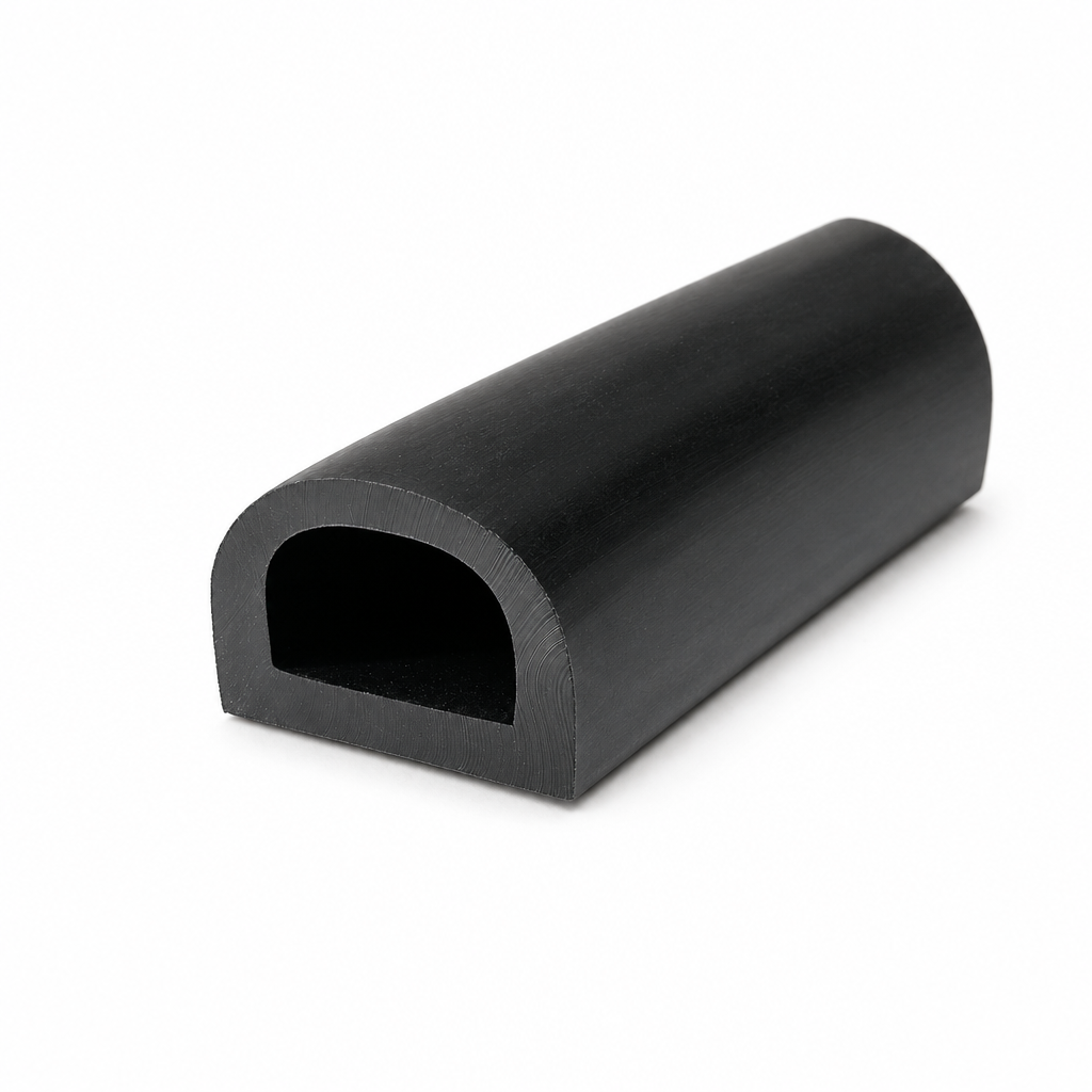 Rubber D Fender 22mm x 15mm – Per Metre