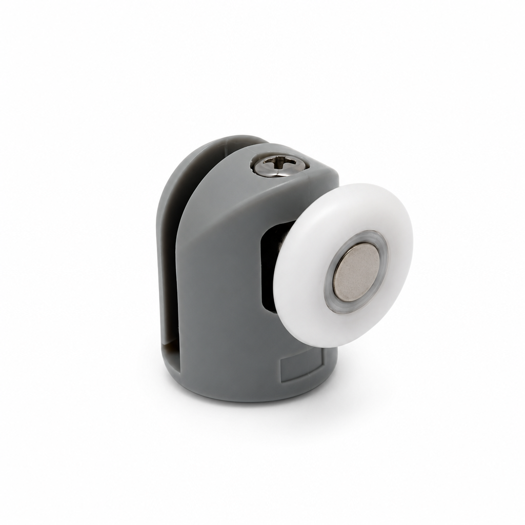 Upper Shower Door Roller – 23mm or 25mm Wheel Diameter