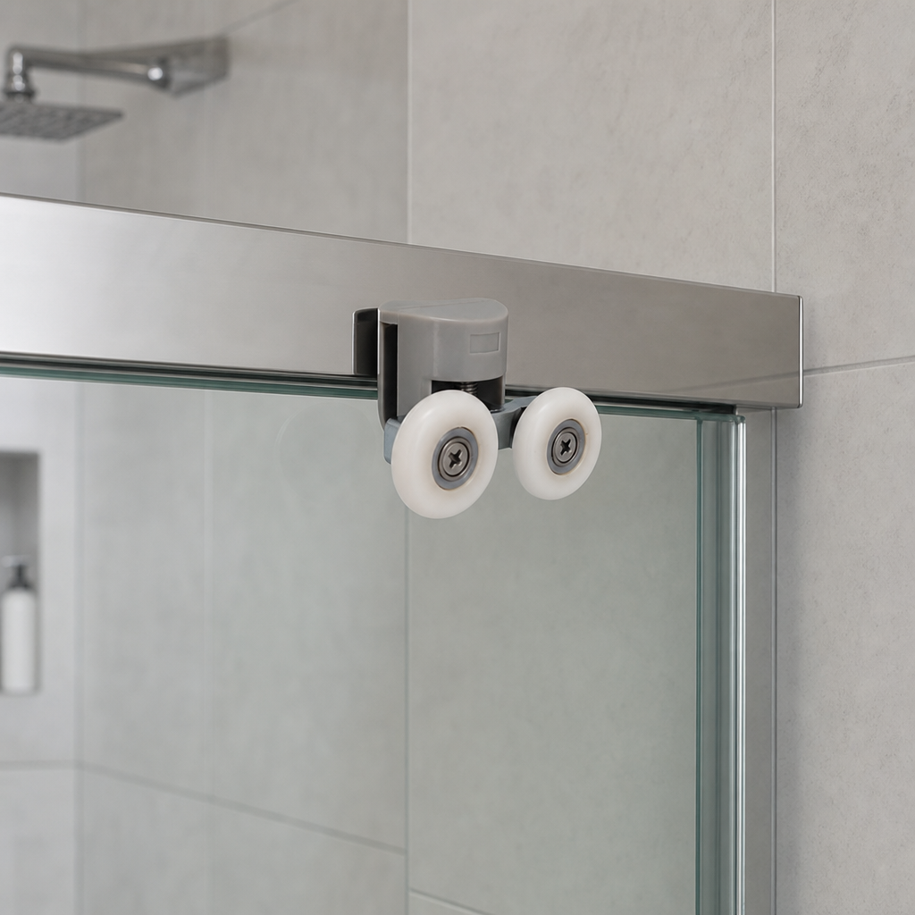 Upper Shower Door Roller – 20mm, 23mm, 25mm Wheel Diameter