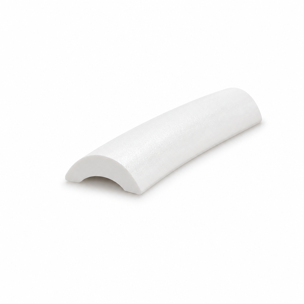 White Screw Cover Strip 10mm x 3.5mm – Per Metre