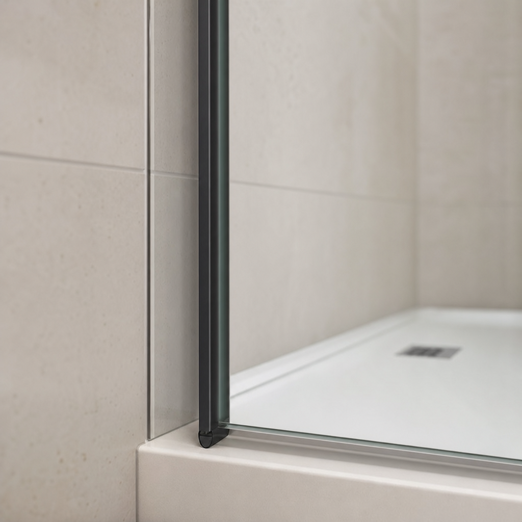 Shower Screen Seal for 4-6mm Glass – Seals 3-7mm Gap – SEAL001B
