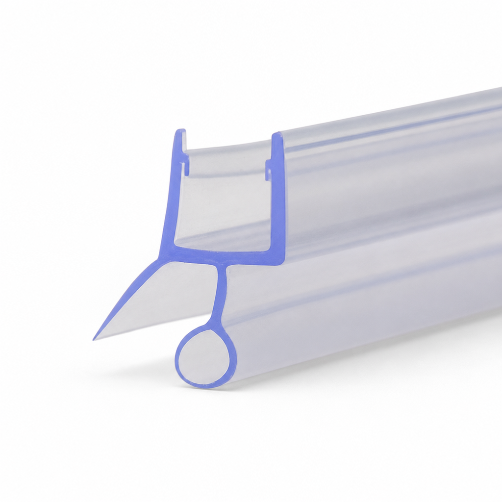 Shower Screen Seal for 4-6mm Glass – Seals 7-12mm Gap – SEAL002