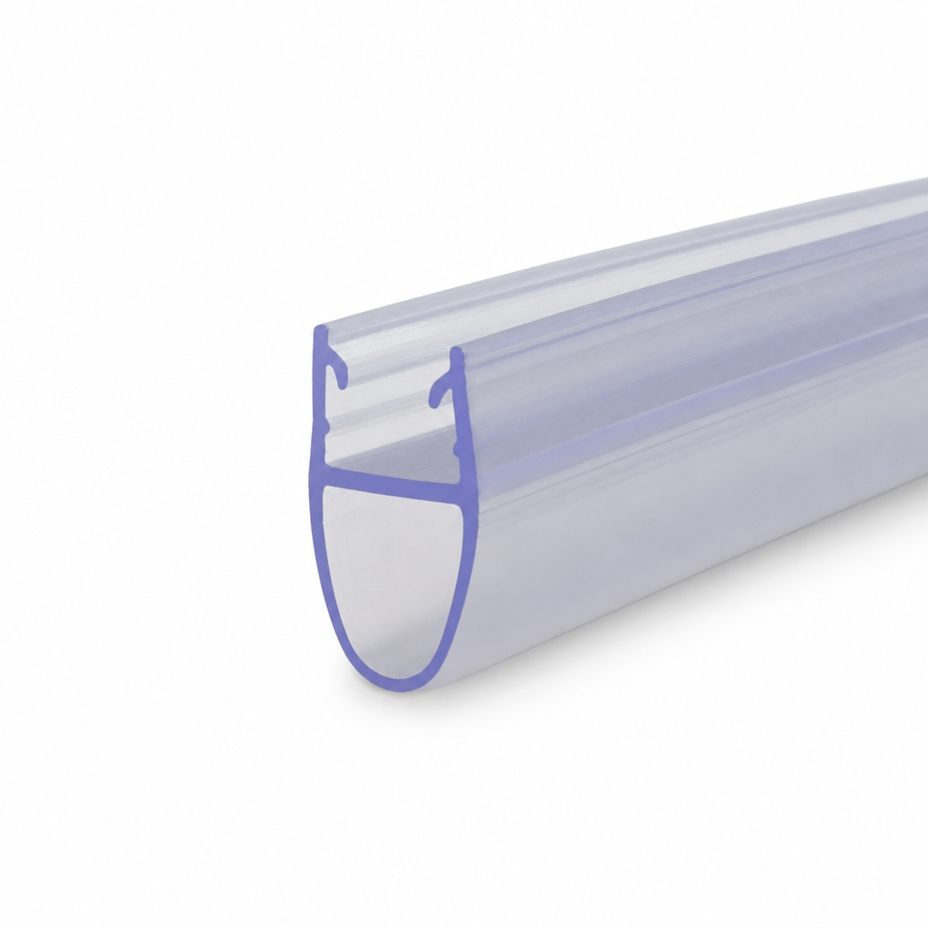 Shower Screen Seal for 4-6mm Glass – Seals 7-12mm Gap – SEAL003