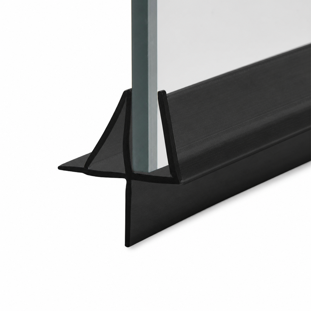 Shower Screen Seal for 4-6mm Glass – Seals 7-12mm Gap – SEAL004B