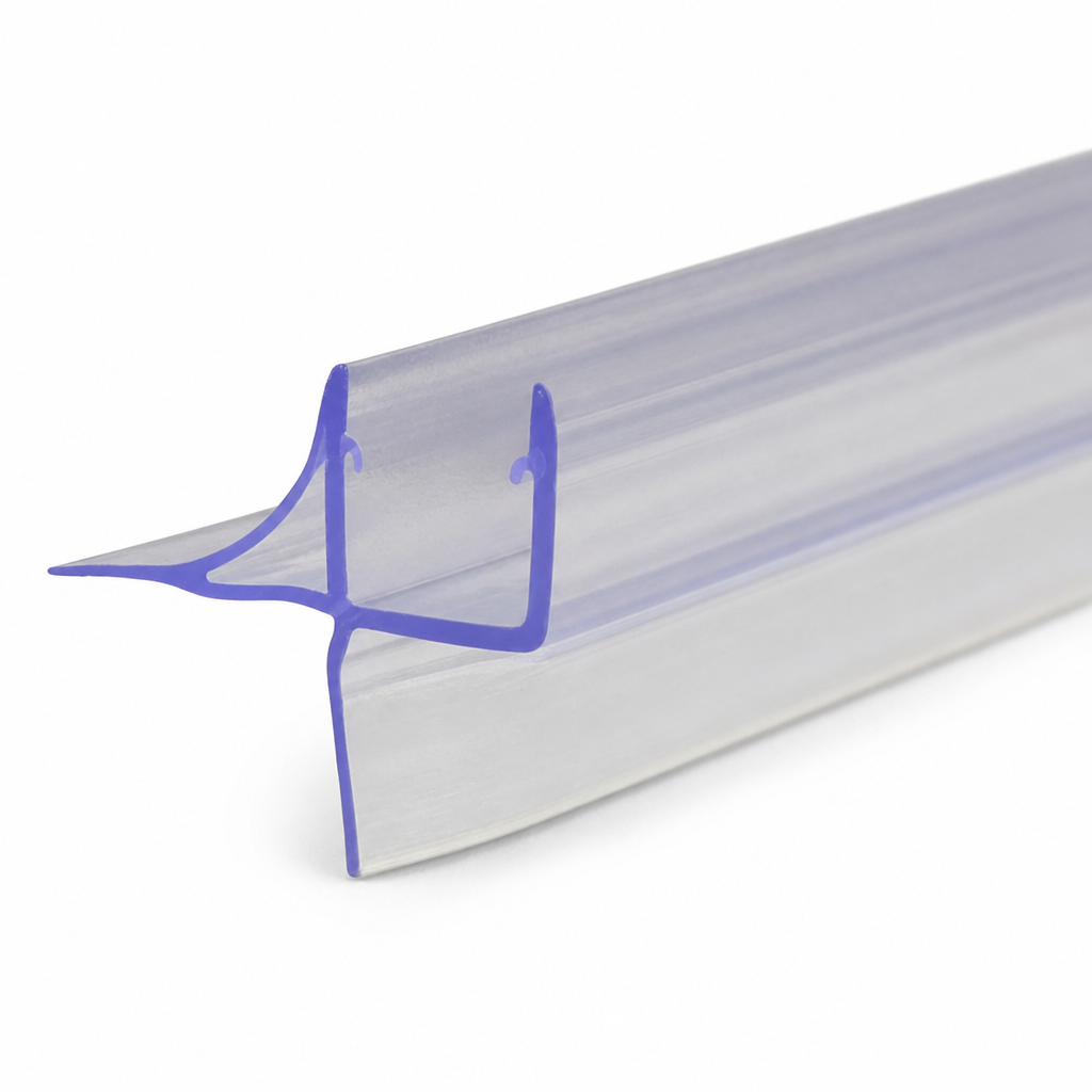 Shower Screen Seal for 4-6mm Glass – Seals 7-12mm Gap – SEAL004