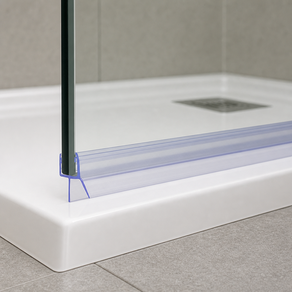 Shower Screen Seal for 8-10mm Glass – Seals 7-12mm Gap