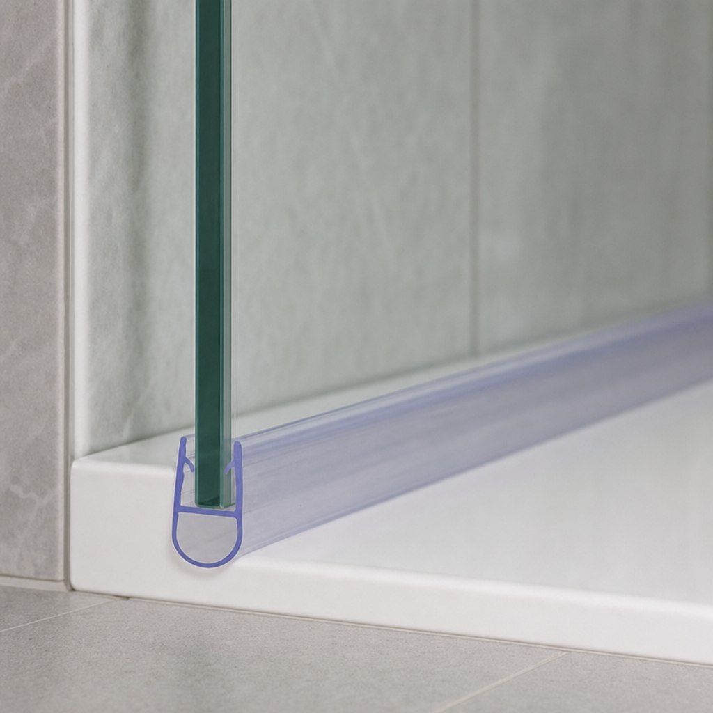 Shower Screen Seal for 4-6mm Glass – Seals 3-7mm Gap – SEAL011