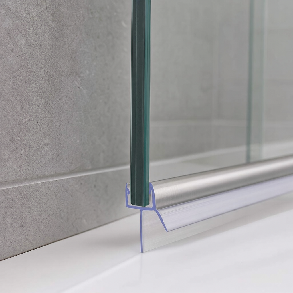 Shower Screen Seal for 8-10mm Glass – Seals 11-16mm Gap – SEAL013CP