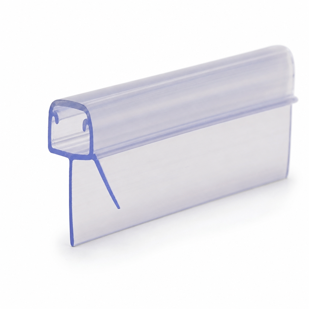 Shower Screen Seal for 4-6mm Glass – Seals 18-23mm Gap – SEAL018