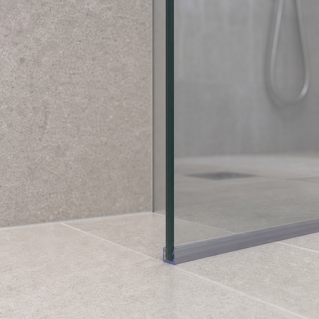Shower Screen Seal for 8-10mm Glass – Clear Finish