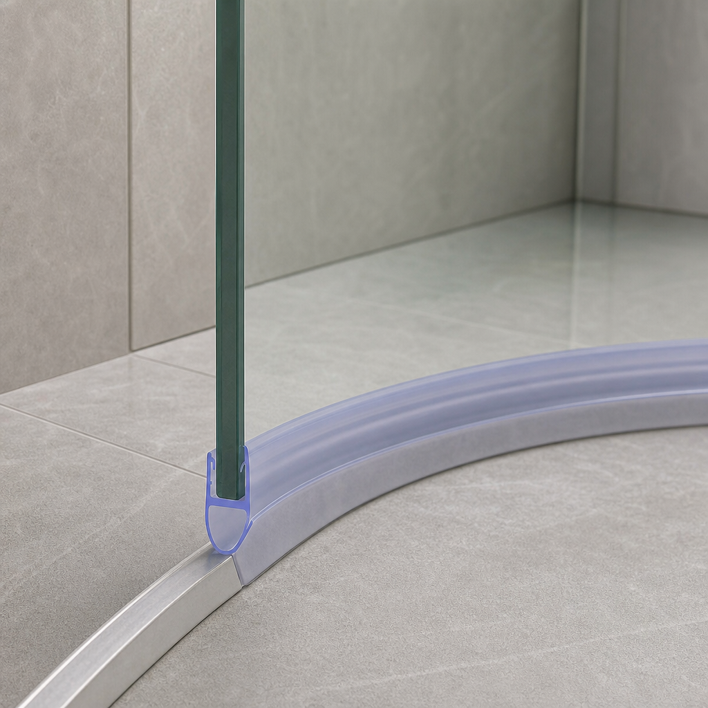 Shower Screen Seal for 4-6mm Glass – Seals 2-7mm Gap