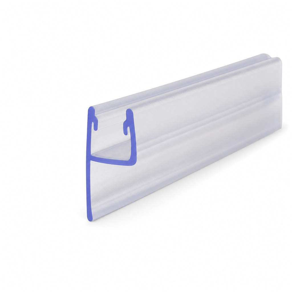 Shower Screen Seal for 10-12mm Glass – Seals 23-28mm Gap