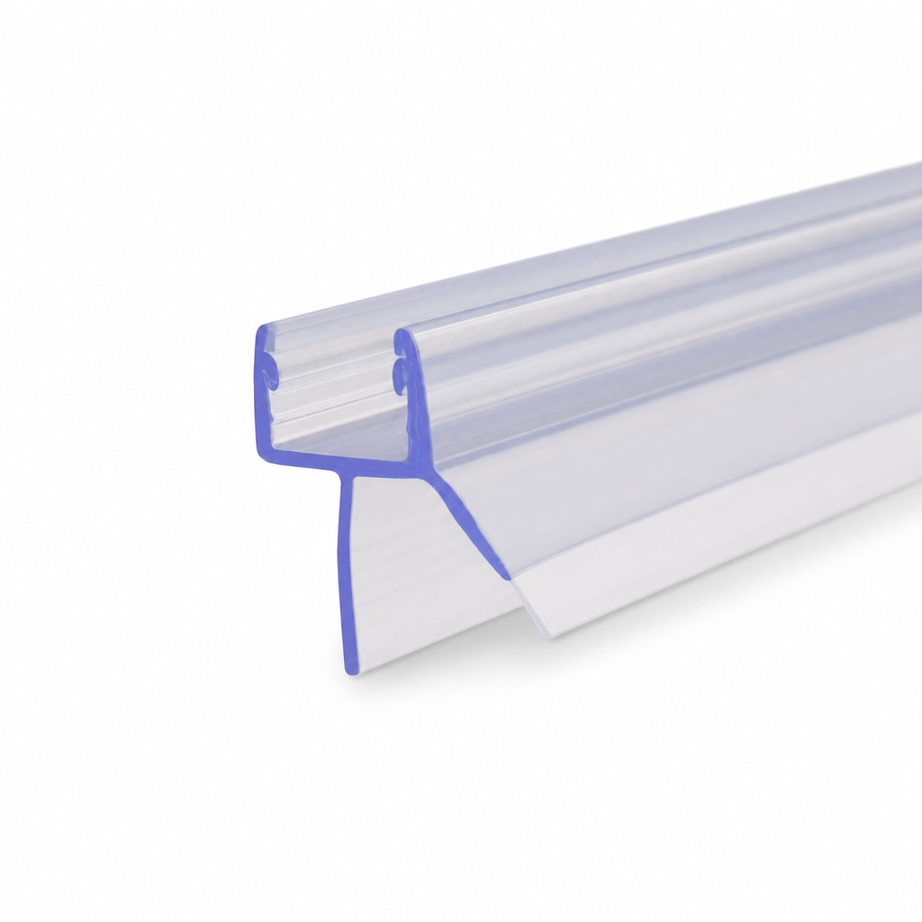 Shower Screen Seal for 10-12mm Glass – Seals 18-23mm Gap