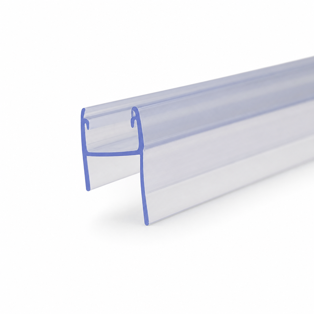 Shower Screen Seal for 4-6mm Glass – Seals 7-12mm Gap – SEAL049
