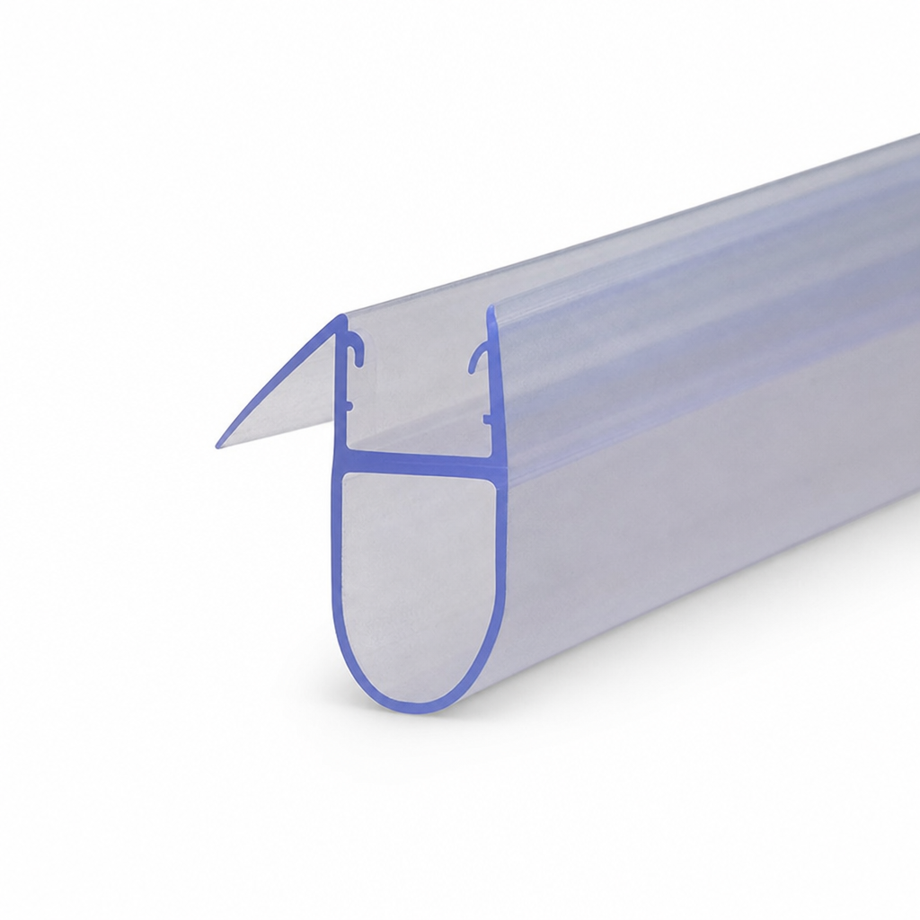 Shower Screen Seal for 4-6mm Glass – Seals 10-15mm Gap – SEAL051