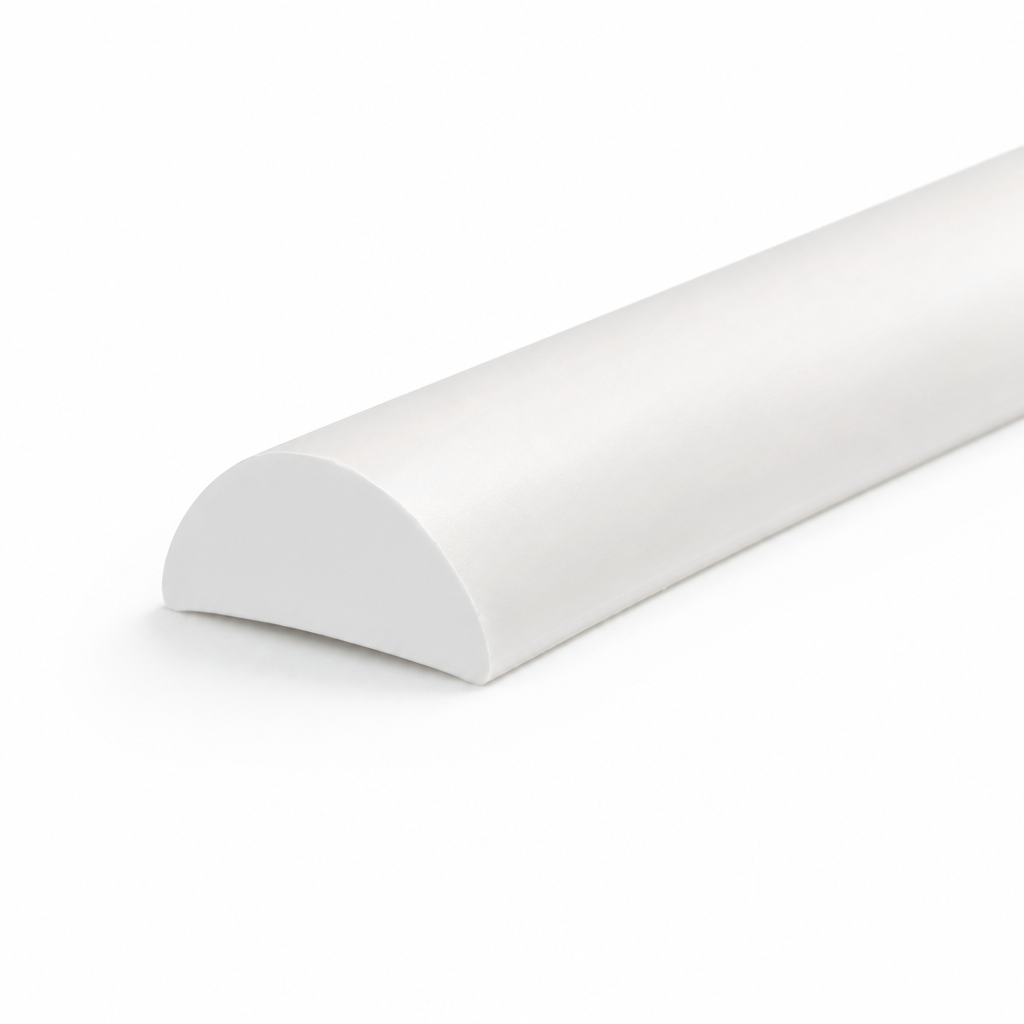 Shower Screen Seal – 800mm to 2500mm Lengths – White