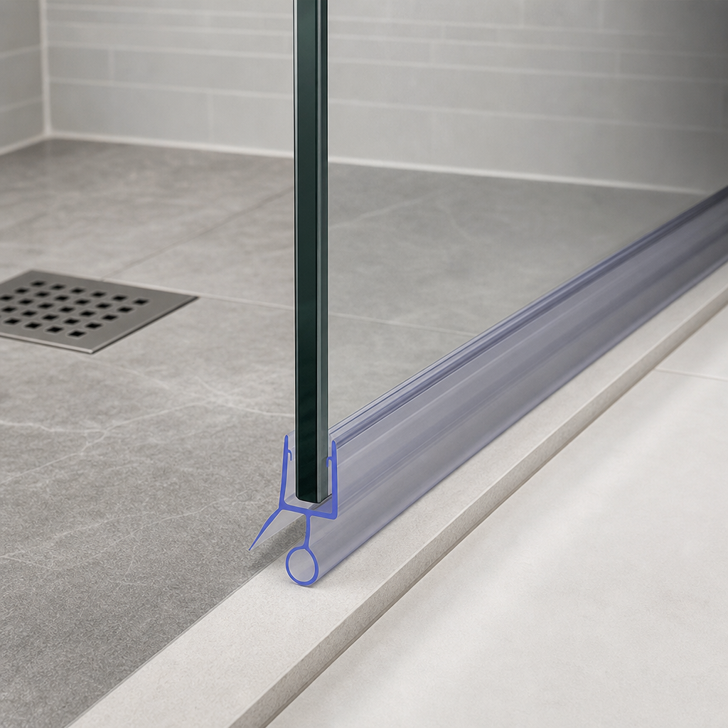 Shower Screen Seal for 4-6mm Glass – Seals 4-9mm Gap