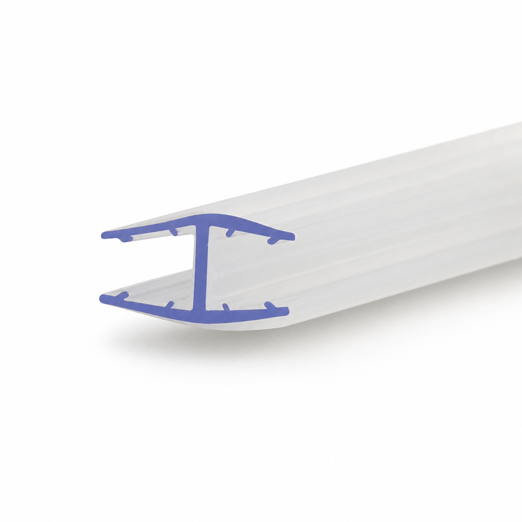 Shower Screen Seal for 8-10mm Glass – 2000mm Length