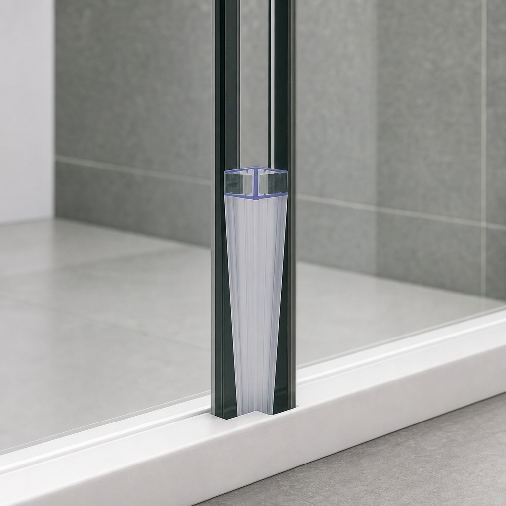 Shower Screen Seal for 10-12mm Glass – 2000mm Length