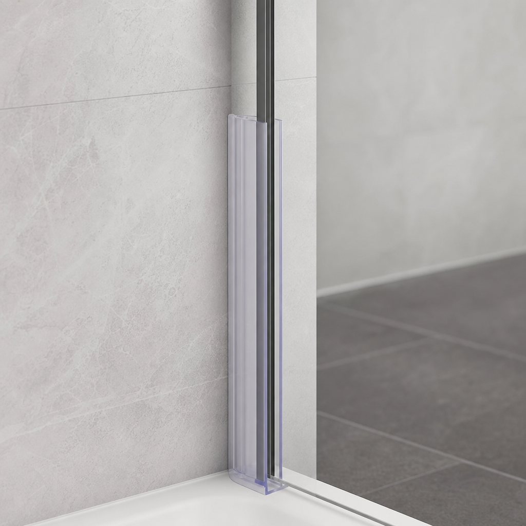 Shower Screen Seal for 8-10mm Glass – Seals 6-11mm Gap