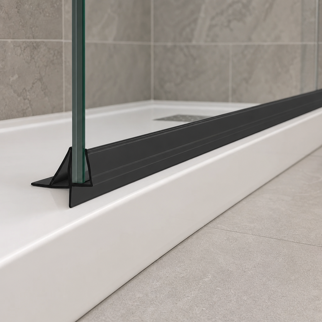 Shower Screen Seal for 8-10mm Glass – Seals 7-12mm Gap – SEAL078B