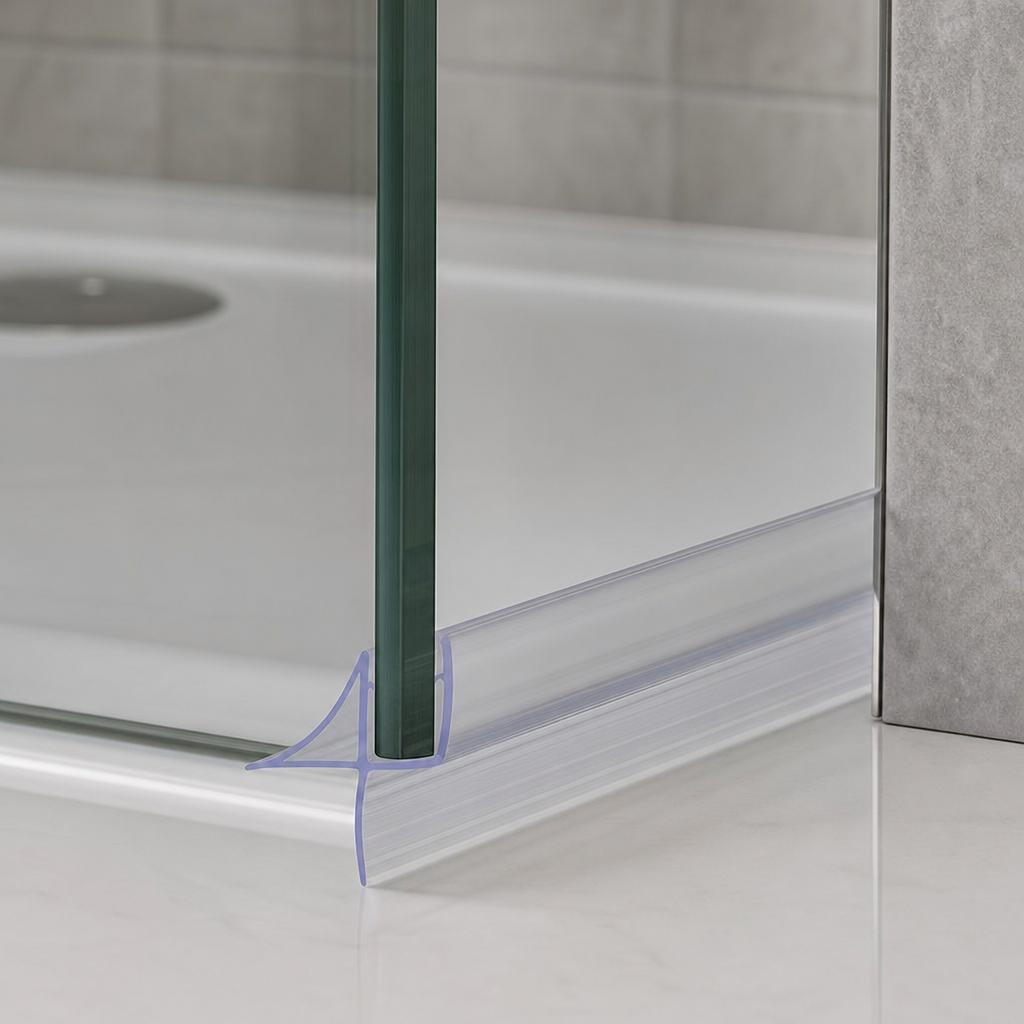 Shower Screen Seal for 8-10mm Glass – Seals 7-12mm Gap – SEAL078