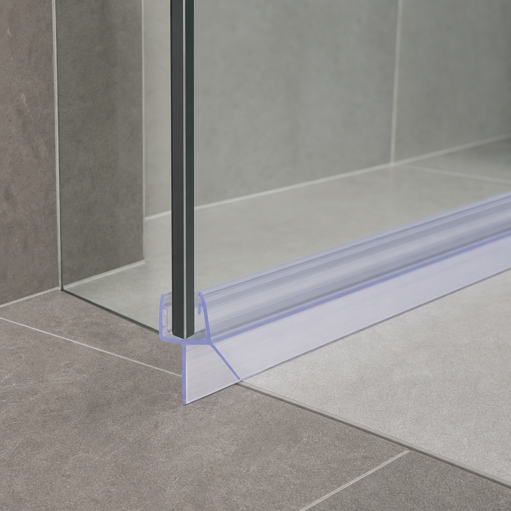 Shower Screen Seal for 8-10mm Glass – Seals 25-30mm Gap – SEAL081