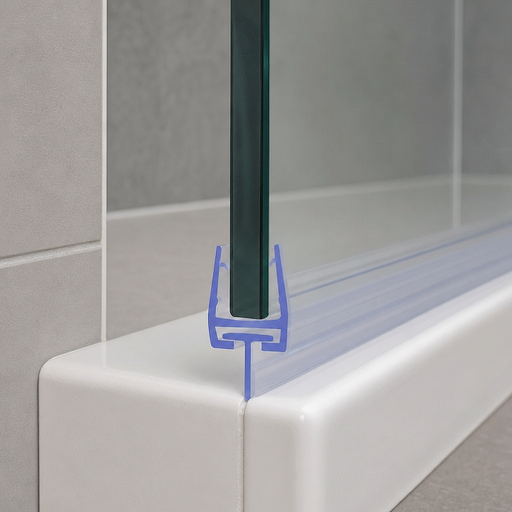 Shower Screen T Seal for 4-6mm Glass – Various Lengths Available