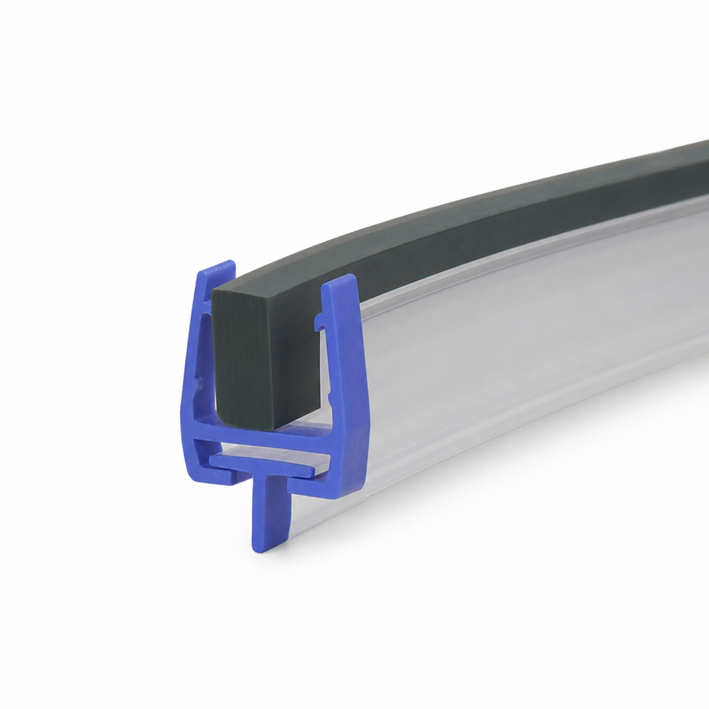 Shower Screen T Seal for 10mm Glass – 800mm to 2000mm Lengths
