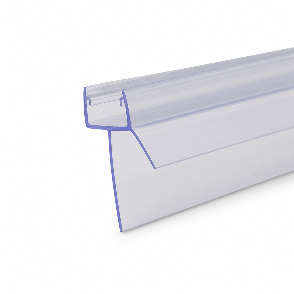 Shower Screen Seal for 8-10mm Glass – Seals 45-50mm Gap