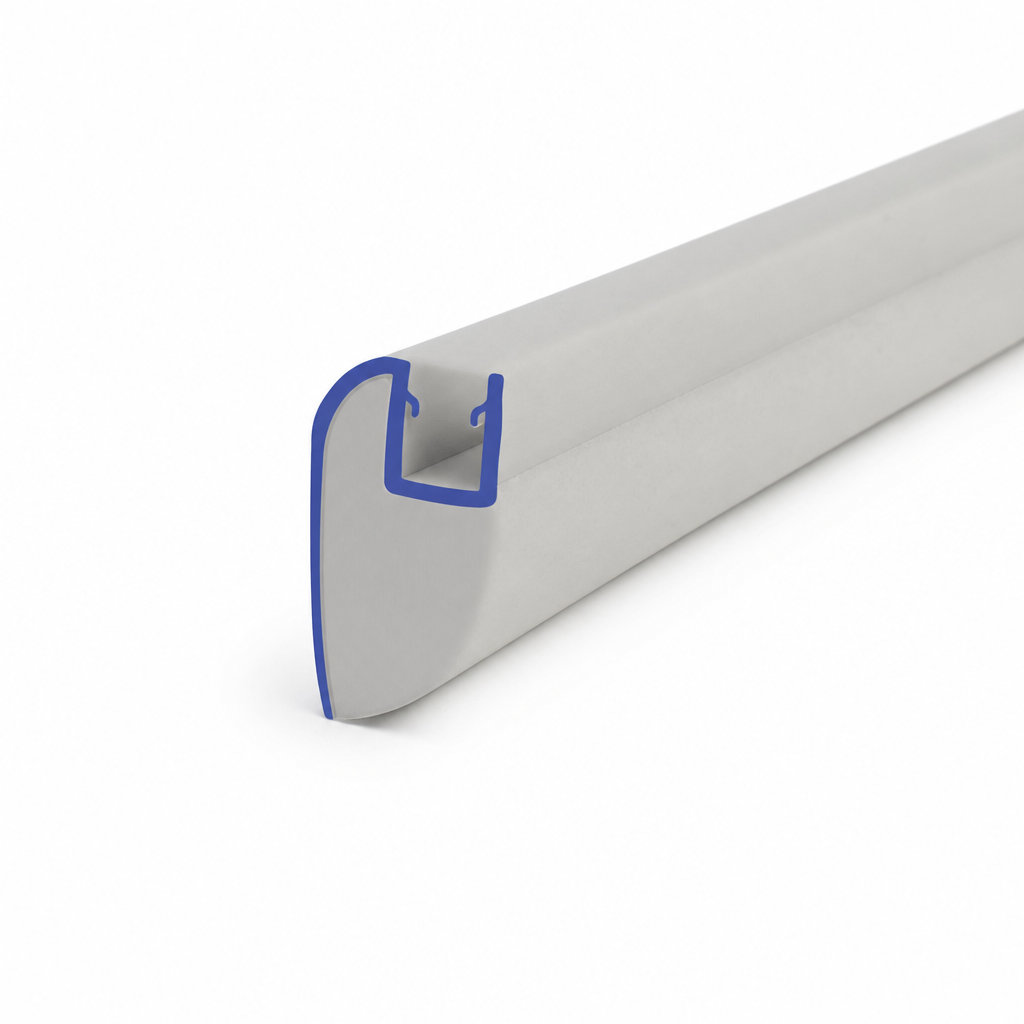 Shower Screen Seal for 8-10mm Glass – 800mm to 2000mm Length – SEAL111