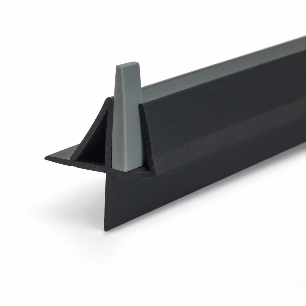 Shower Screen Seal for 8-10mm Glass – Seals 11-16mm Gap – SEAL114B