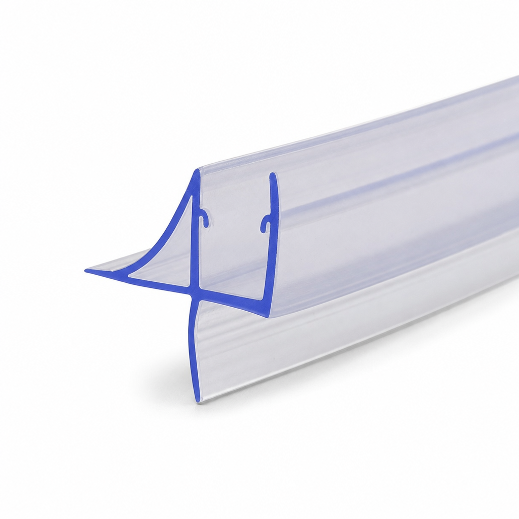 Shower Screen Seal for 8-10mm Glass – Seals 11-16mm Gap – SEAL114