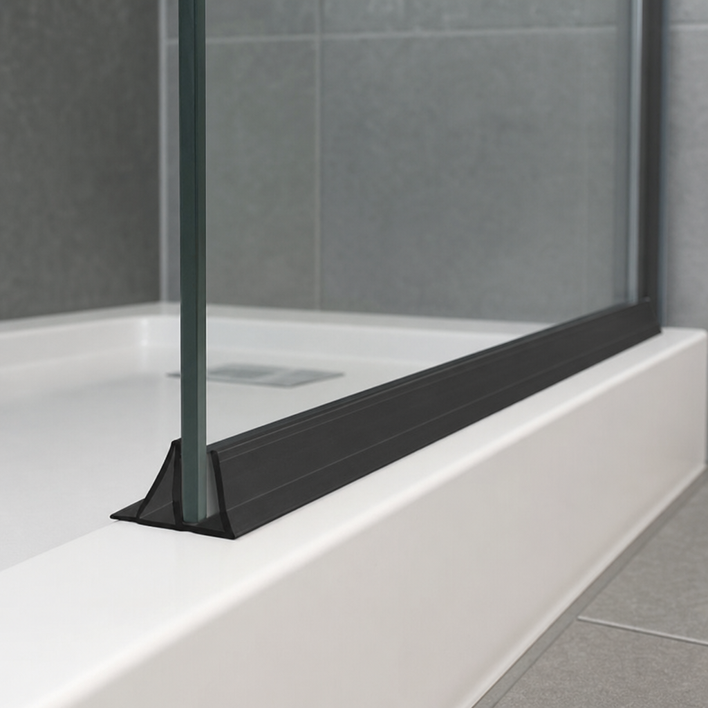 Shower Screen Seal for 4-6mm Glass – Seals 5-10mm Gap – SEAL115B