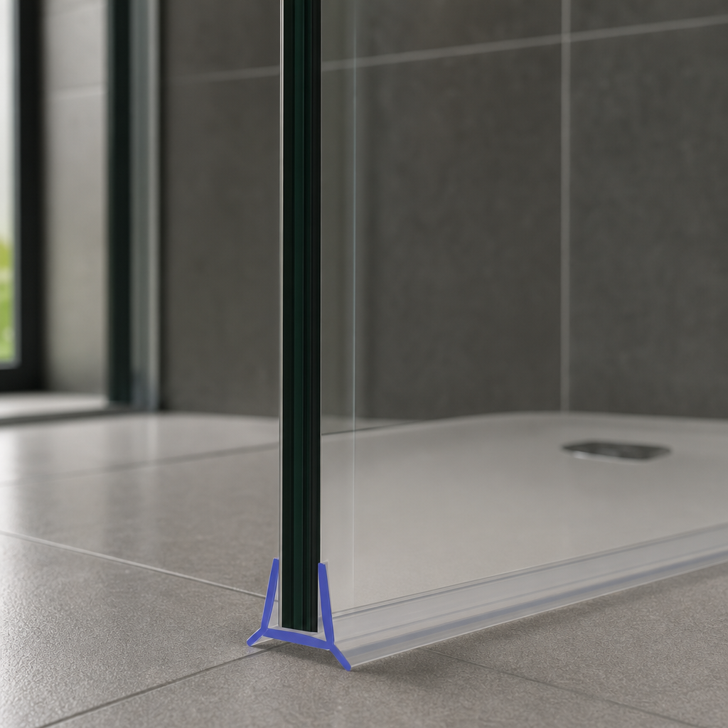 Shower Screen Seal for 4-6mm Glass – Seals 1-3mm Gap – SEAL136