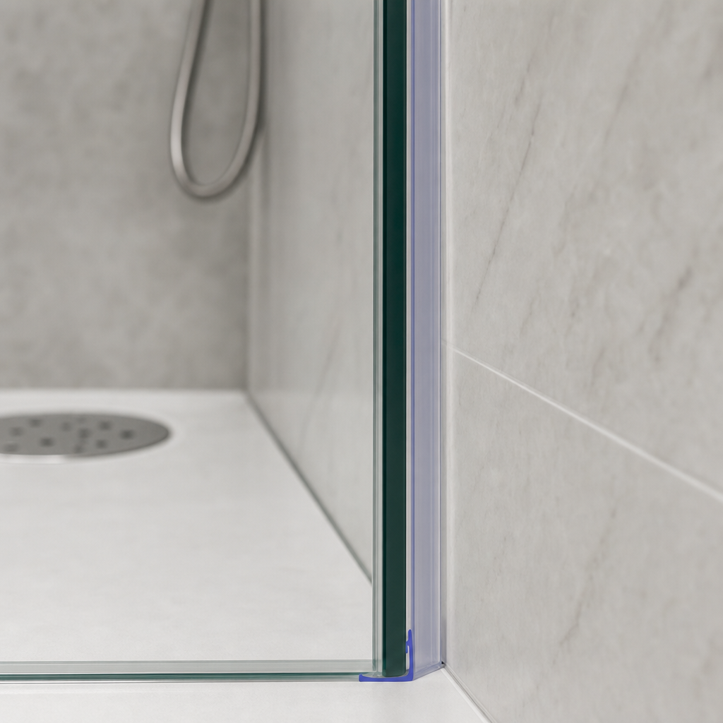 Shower Screen Seal for 4-6mm Glass – 800-2000mm Lengths – SEAL138