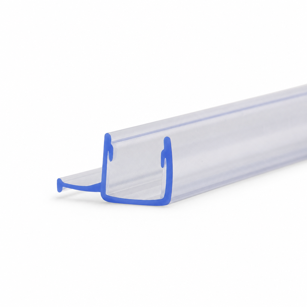 Shower Screen Seal for 6-8mm Glass – 800-2000mm Lengths
