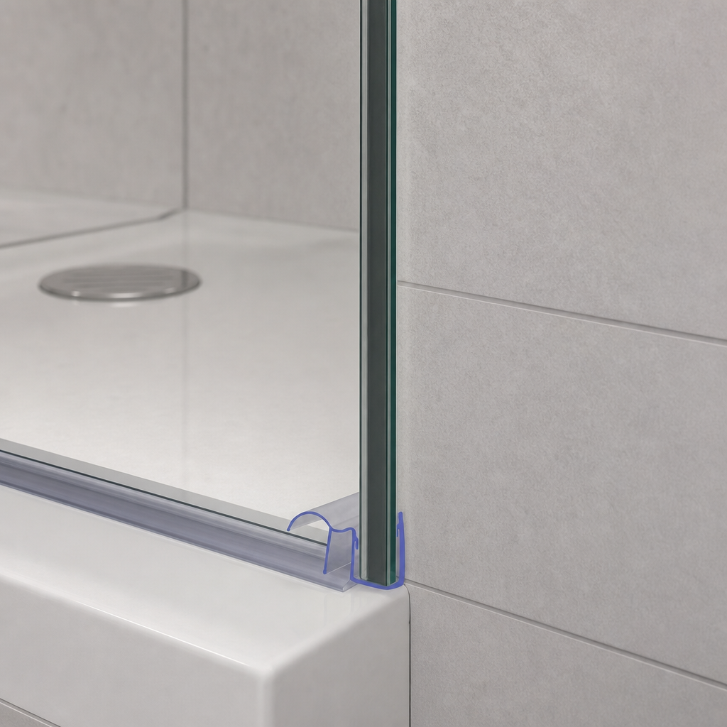 Shower Screen Seal for 4-6mm Glass – Straight Edge