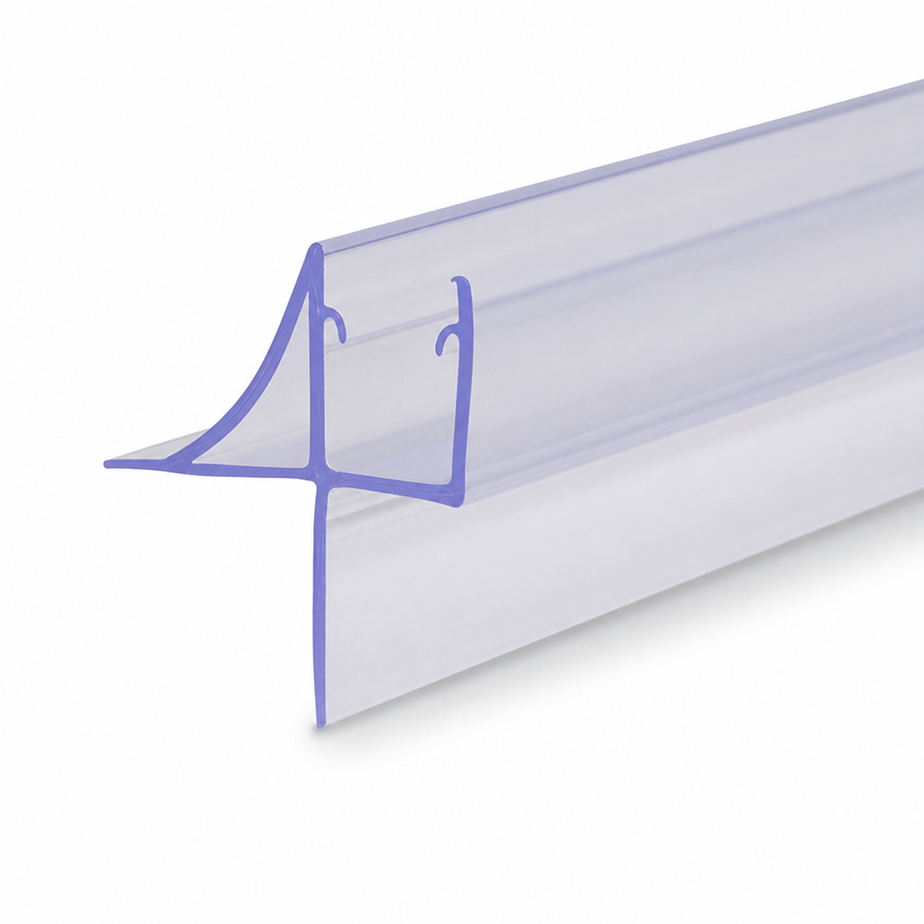 Shower Screen Seal for 3-4mm Glass – Seals 15-20mm Gap