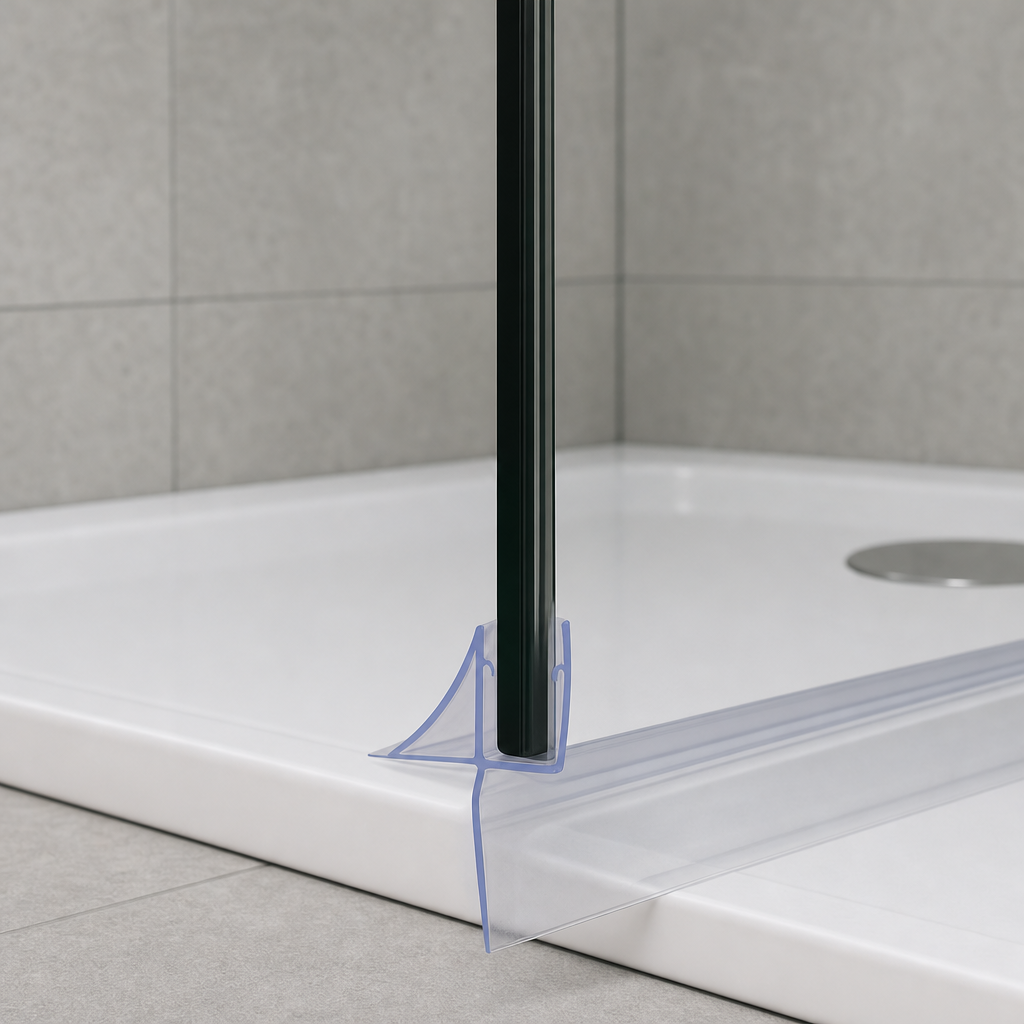 Shower Screen Seal for 4-6mm Glass – Seals 25-30mm Gap – SEAL152