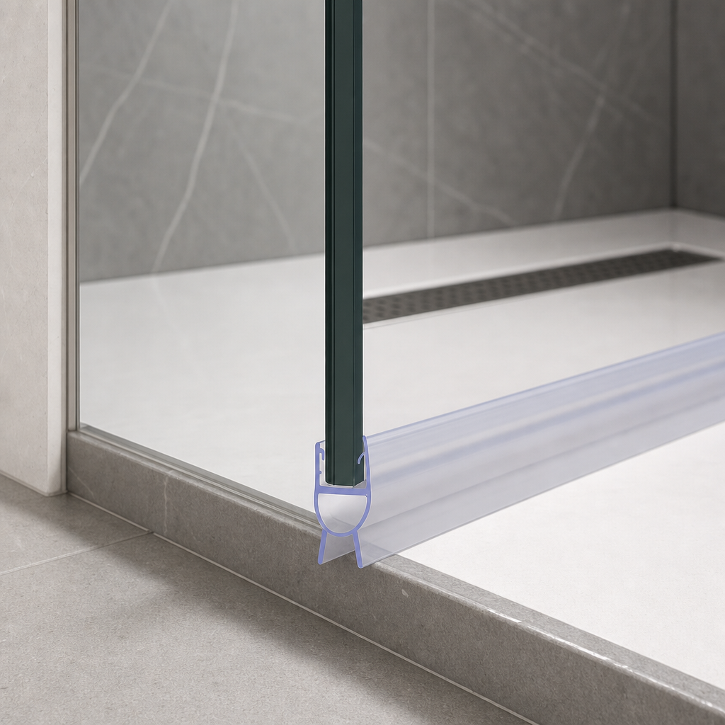 Shower Screen Seal for 8-10mm Glass – Seals 9-14mm Gap