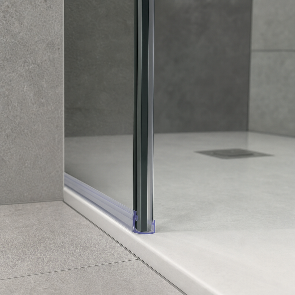 Shower Screen Seal for 8-10mm Glass – 800-2000mm Lengths