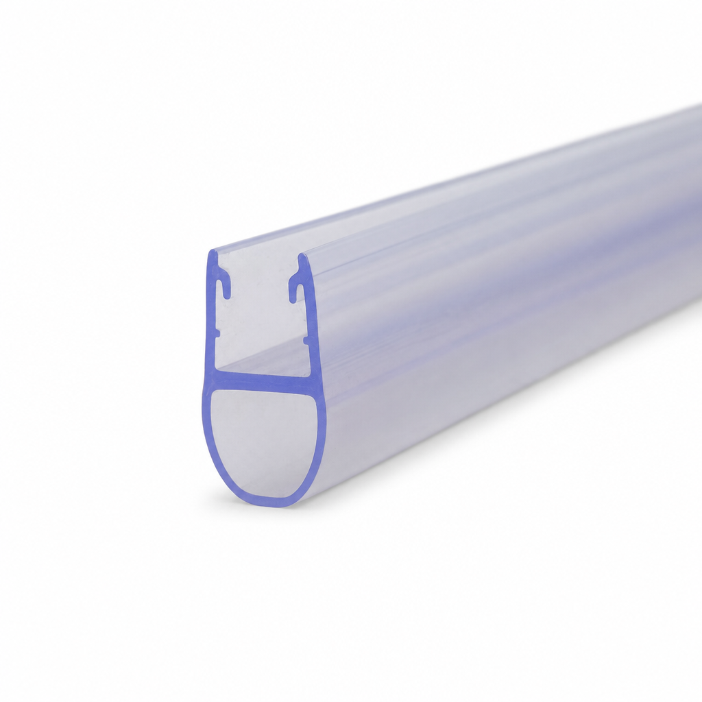 Shower Screen Seal for 8-10mm Glass – Seals 7-12mm Gap – SEAL158