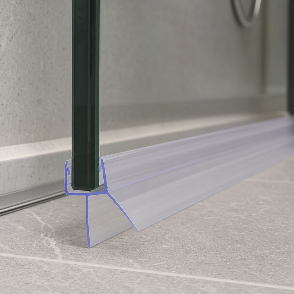 Shower Screen Seal for 4-6mm Glass – Seals 7-12mm Gap – SEAL186